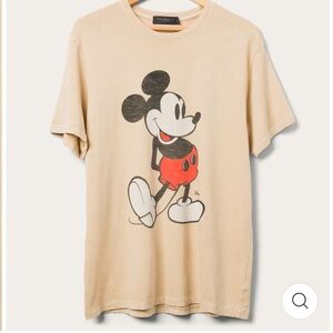 Junk Food Classic Mickey Mouse Vintage T-Shirt